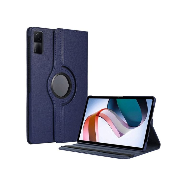 Hobibahçem 8683140832674-BLNC Redmi Pad Se 4G Kılıf 360 Tablet Deri Kılıf - Lacivert Diğer Diğer