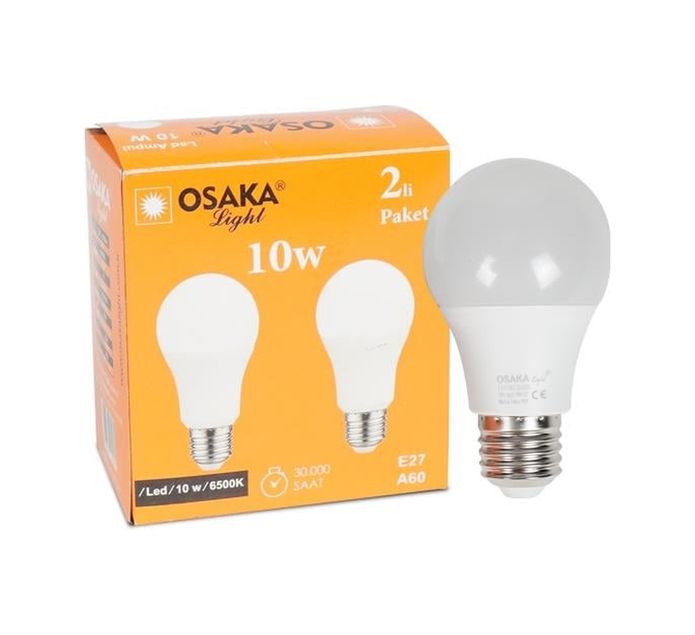 Hobibahçem BZTHTK000322-BLN 10W 2Li Beyaz Led Ampül