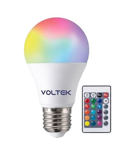 Hobibahçem BZTHTK000336-BLN Voltek 9W Kumandalı Beyaz+Rgb Led Ampul