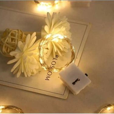 Hobibahçem MEY02562741421496-BLMY Mey İthalat 2M Pilli Peri Led Rgb Çok Renkli