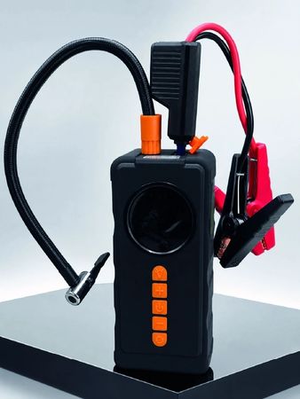 Hobibahçem MEYTDUCZZVM726-3-BLMY Mey İthalat 10000Mah Şarjlı Araç Kompresörü Akü Takviye Cihazı Powerbank Özellikli Dijital Lastik Şişirme Pompası