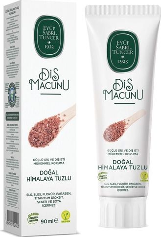Hobibahçem MEYXT356304-00011_R2237-BLMY Mey İthalat Doğal Diş Macunu 90 Gr Himalaya Tuzlu Acı - Portakal