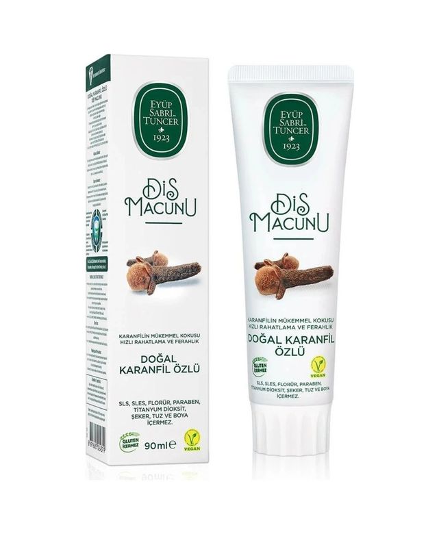 Hobibahçem MEYXT356304-00011_R2732-BLMY Mey İthalat Doğal Diş Macunu 90 Gr Karanfil Acı - Portakal