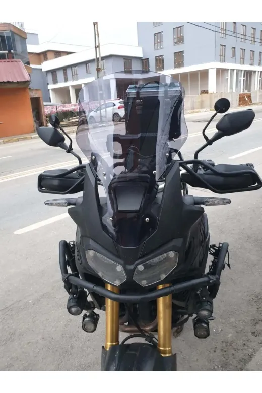 Honda Africa Twin CRF 1000 Ön Cam 2016-2020 Model 45cm Füme Renkli 4mm SPORTİF