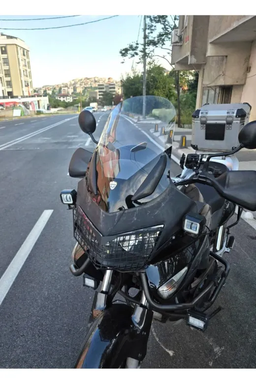 Honda CBF 600 Ön Cam 2005-2013 Model 48cm Şeffaf Renkli 4mm