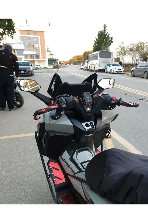 Honda Forza 250 Ön Cam 2021-2026 Model 47cm Şeffaf Renkli 4mm UZUN