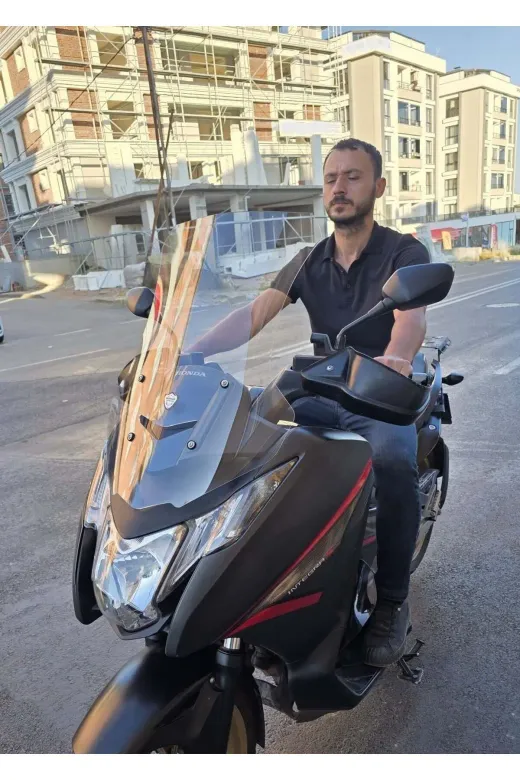 Honda NC 750 D İntegra Ön Cam 2014-2020 Model 68cm Şeffaf Renkli 4mm