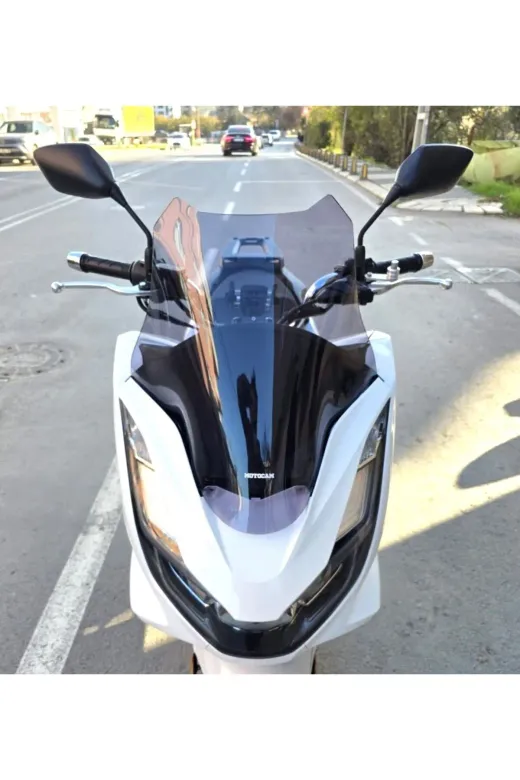 Honda PCX Ön Cam 2021-2024 Model 47cm Füme Renkli 4mm SPORTİF