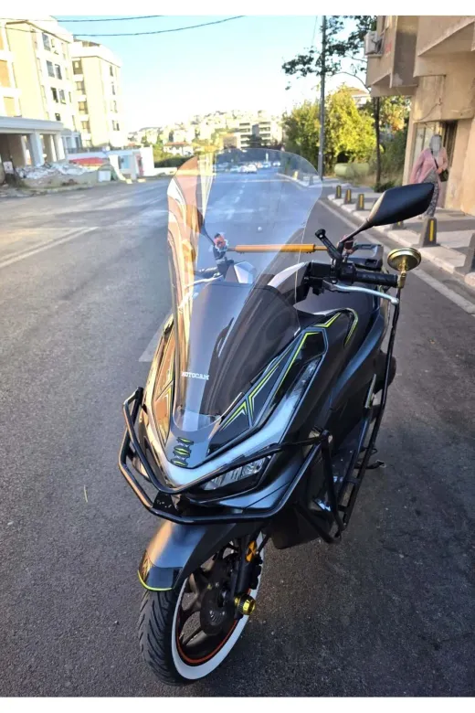 Honda PCX Ön Cam 2025-2026 Model 72cm Şeffaf Renkli 4mm