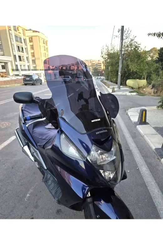 Honda Silverwing FJS 400 Ön Cam 2001-2012 Model 68cm Siyah Renkli 4mm ELCİKLİ