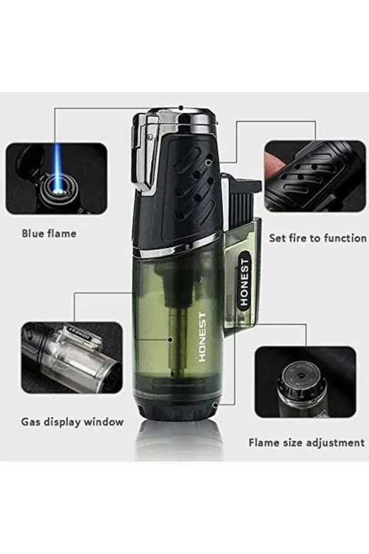Honest HNS113 Torch Jet Tipi Outdoor Jet Pürmüz Çakmak