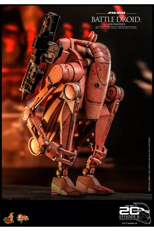 Hot Toys httsbttl Battle Droid (Geonosis) Sixth Scale Figure By