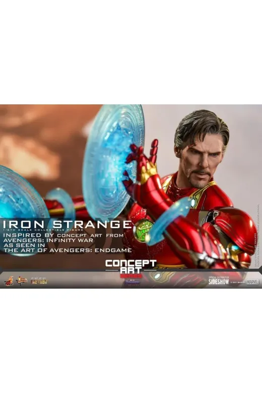 Hot Toys Iron Strange Diecast Sixth Scale Figure - 908905 - Mms606 D41 - Marvel Comics / The Avenger