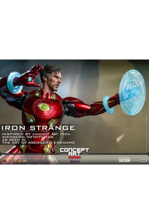 Hot Toys Iron Strange Diecast Sixth Scale Figure - 908905 - Mms606 D41 - Marvel Comics / The Avenger