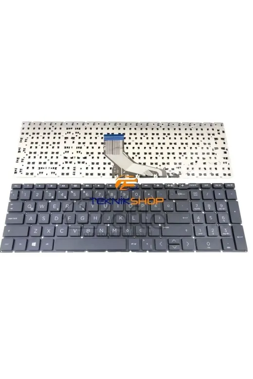 HP 2304241750880 Pavilion 15-Da0078Nt (5Eq20Ea) Notebook Klavyesi (Siyah Tr) Işıklı