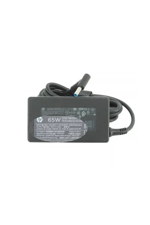 HP NA-KR60811/65/Orj-2025-1217 Probook 430 G6 (6Mq77Ea) Adaptör, Şarj Aleti Cihazı 65W (4.5Mm) / Üretici