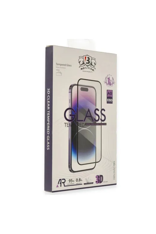 Hsc bilişim aemA0488683140845773 İphone 16E Bilvis 3D Cam Ekran Koruyucu