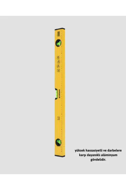Hsc bilişim klt8912733265996 Hassas Ölçüm Sağlayan 600 Mm Sarı Su Terazisi