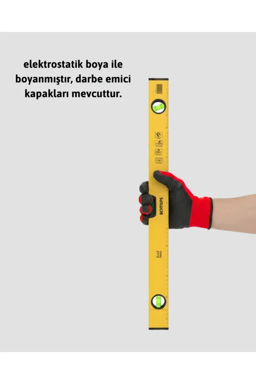 Hsc bilişim klt8912733265996 Hassas Ölçüm Sağlayan 600 Mm Sarı Su Terazisi