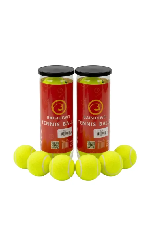 Hsc bilişim klt8912733275957 6’Lı Tenis Topu Seti Antrenman Ve Günlük Kullanım İçin Uygun