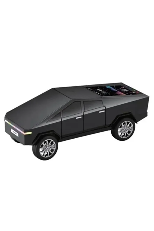 Hsc bilişim klt8912733282573 D68 Cyber Model Araba Tasarımlı Bluetooth Hoparlör 15W Güçlü Ses Rgb Led /tws/usb Siyah