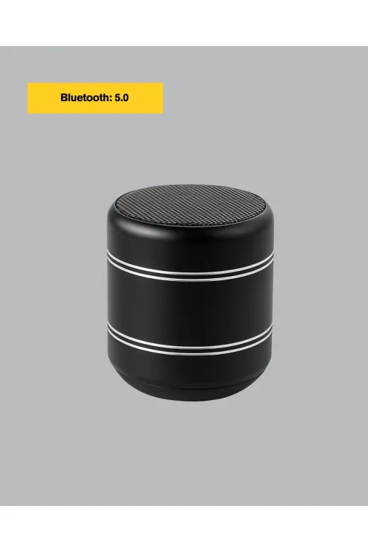 Hsc bilişim klt8912733288063 Taşınabilir Silindir Tasarım Bluetooth 5.0 Hoparlör Yüksek Bas Performanslı