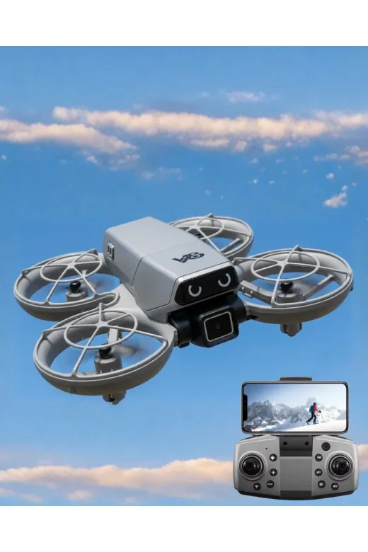 Hsc bilişim klt8912733392487 Kameralı Mini Drone Optical Flow Hover App Kontrollü