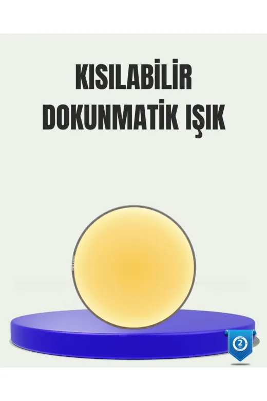 Hsc bilişim klt8912733649024 Led Hareket Sensörlü Gece Lambası Kablosuz Duvar Tipi