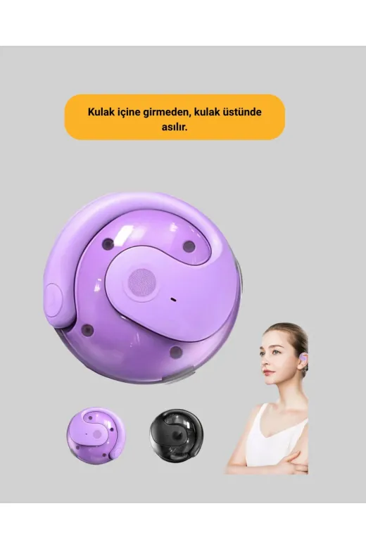Hsc bilişim klt8912733665123 Kulak Arkası Bluetooth Kulaklık, Gürültü Azaltma