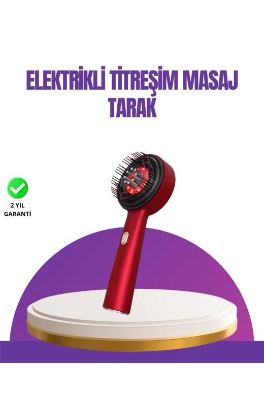 Hsc bilişim klt8912733759310 Kırmızı Led Işıklı Saç Derisi Masaj Aleti
