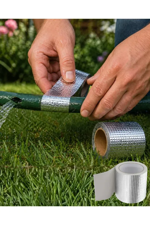 Hsc bilişim klt8912733760934 96Mm Su Kaçak Önleyici Tamir Bandı 2 Metre Güçlü Yapışkanlı Onarım Bandı