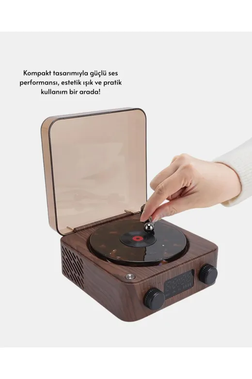 Hsc bilişim klt8912733785340 3-Ü-1 Arada Bluetooth Hoparlör – Işıklı Saat Ve Gece Lambası