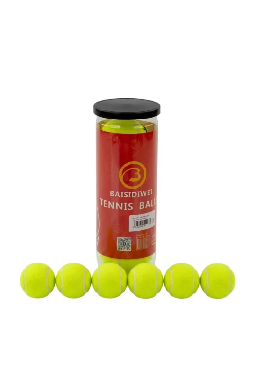Hsc bilişim klt8912733831900 Dayanıklı Tenis Topu 6’Lı Set Yüksek Zıplama Ve Uzun Ömür