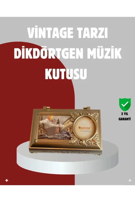 Hsc bilişim klt8912733833942 Kız Çocuk Oyuncak Piyano Görünümlü Balerinli Müzik Kutusu