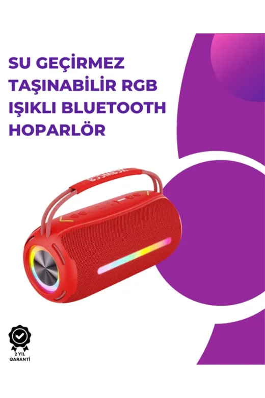 Hsc bilişim klt8912733933055 Bluetooth Kablosuz Hoparlör – Taşınabilir, Güçlü Ses