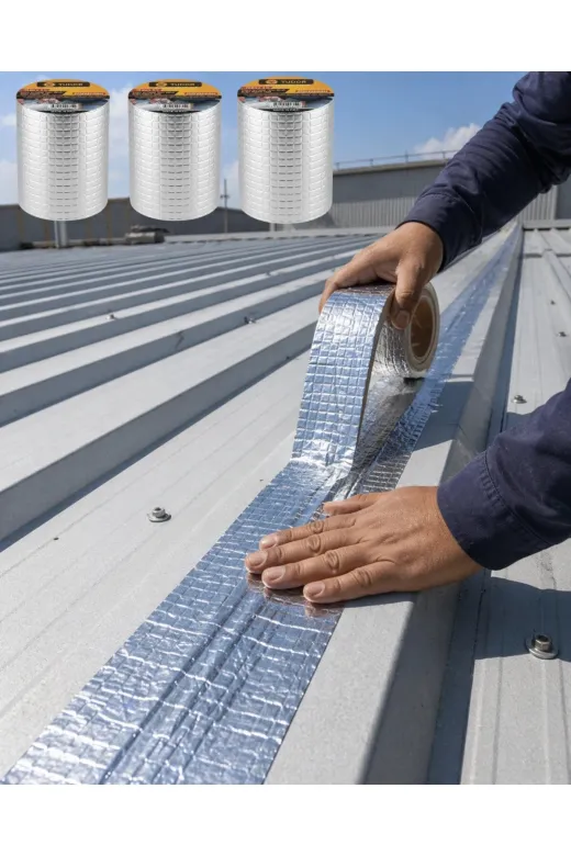 Hsc bilişim klt8912733998672 3 Lü Set Çatı Balkon Pvc Boru İçin Sızdırmazlık Tamir Bandı