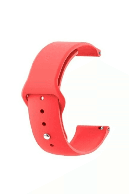 Huawei GT4 41mm 18mm Klasik Kordon - Kırmızı