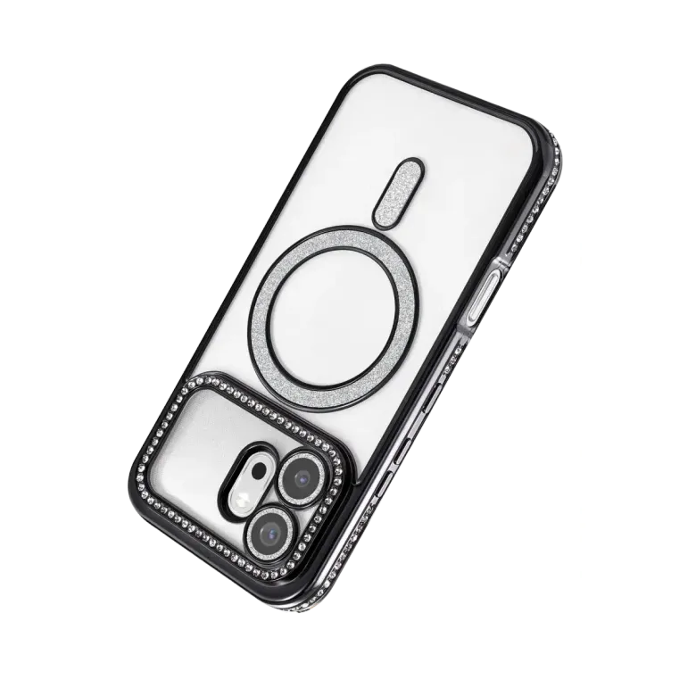 Huawei Honor 600 Joke Simli Magneticsafe Kılıf - Siyah