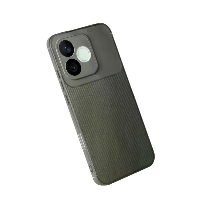 Huawei Honor 600 Lite Auto Focus Karbon Kapak - Gri
