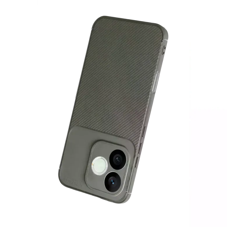 Huawei Honor 600 Lite Auto Focus Karbon Kapak - Gri