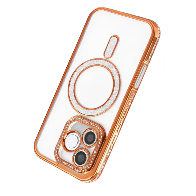 Huawei Honor 600 Lite Joke Simli Magneticsafe Kılıf - Turuncu