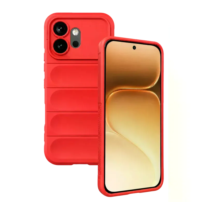 Huawei Honor 600 Optimum Silikon - Kırmızı