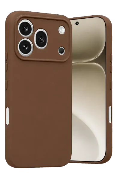 Huawei Honor 600 Pro First Silikon - Kahverengi