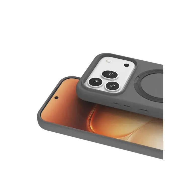 Huawei Honor 600 Regal Magsafe Standlı Kapak - Titan Gri