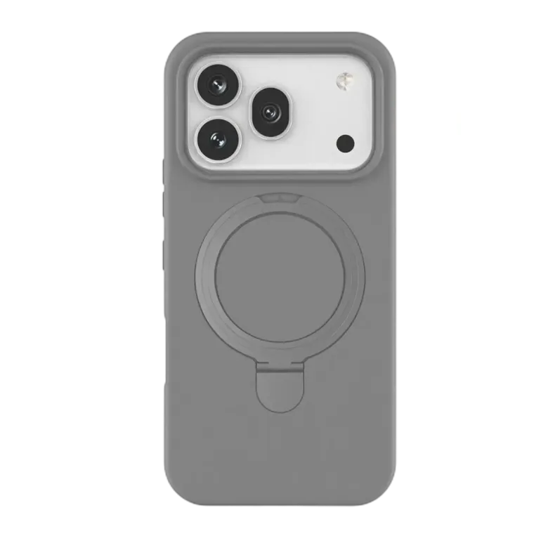 Huawei Honor 600 Regal Magsafe Standlı Kapak - Titan Gri
