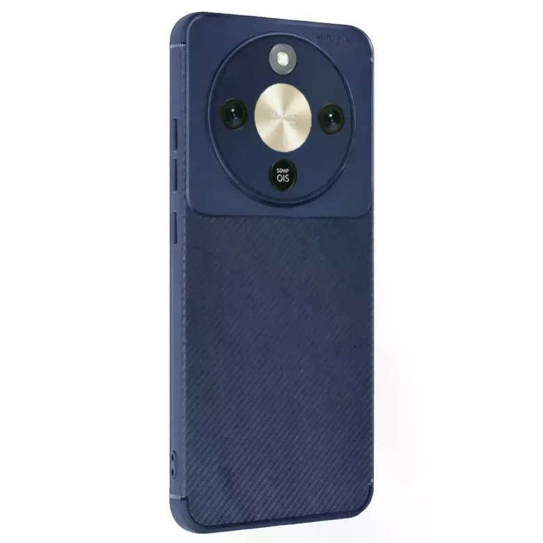 Huawei Honor Magic 8 Lite Auto Focus Karbon Kapak - Lacivert