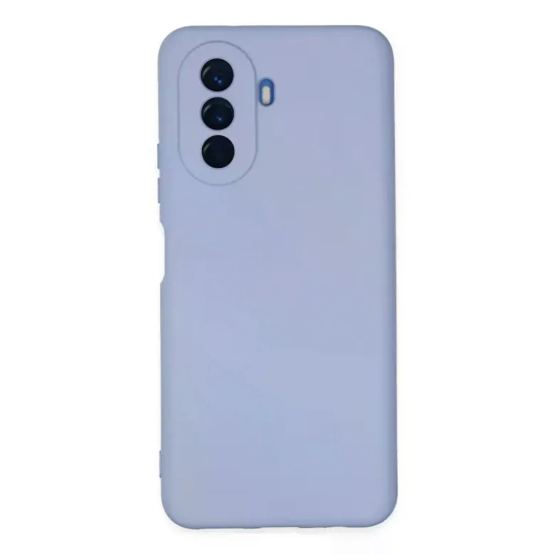 Huawei Nova Y70 Kılıf Nano içi Kadife Silikon - Lila