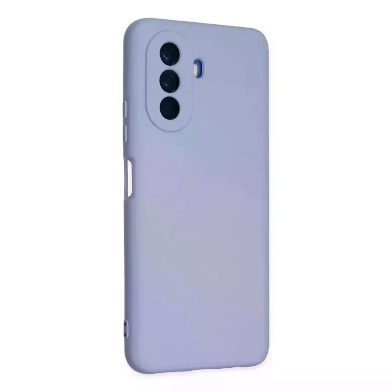Huawei Nova Y70 Kılıf Nano içi Kadife Silikon - Lila