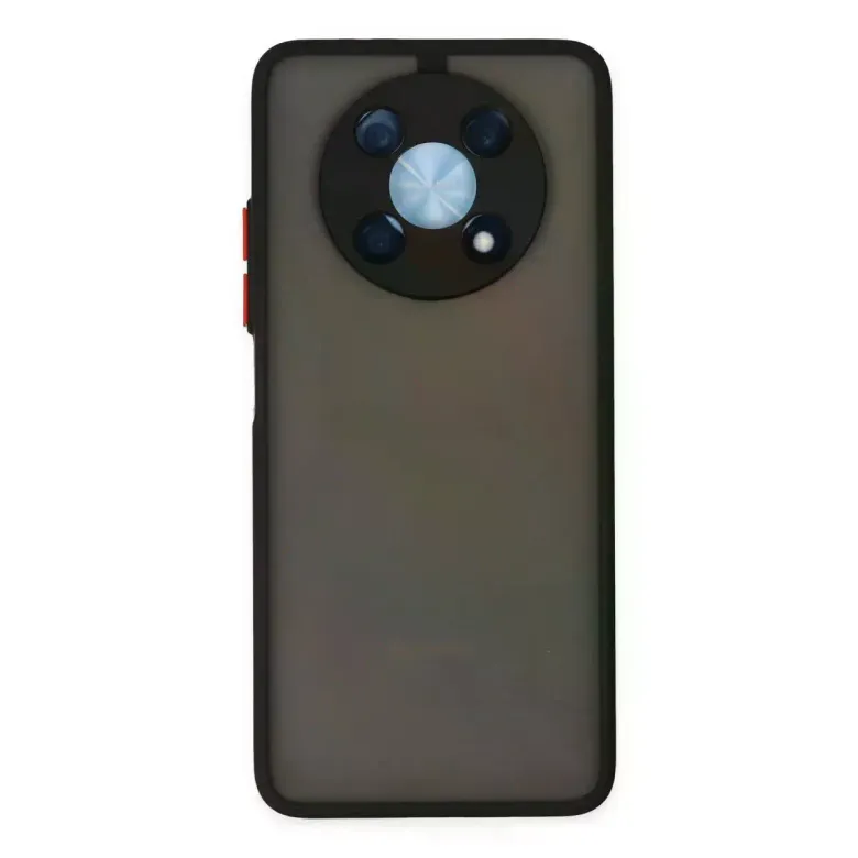 Huawei Nova Y90 Kılıf Montreal Silikon Kapak - Siyah
