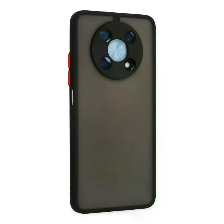 Huawei Nova Y90 Kılıf Montreal Silikon Kapak - Siyah